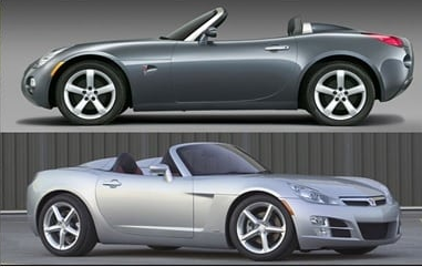 Pontiac Solstice & Saturn Sky